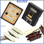 SHIN    Guitar Pickup Set Alnico 5 Vintage Tone Electric Guitar Pickup Guitar Preamp Amplifier System Musical Instrument