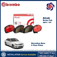 Mercedes Benz C-Class W204 C180 KOMPRESSOR C200 KOMPRESSOR C230 V6 C250CGI W207 E250CGI BREMBO REAR 