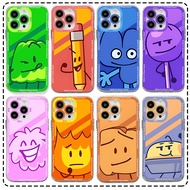 Bfdi Battle For Dream Island Phone Case For iphone 16 15 14 13 12 11 Mini Pro Max X XR XSMax 7 8 Plu