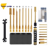 9 in 1 RC Tool Kit, RC Car Tool Kit RC Hex Driver Screwdriver Set for RC Car Hobby Tools