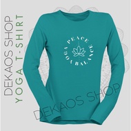 WOMEN'S YOGA T-SHIRTS LONG-SLEEVED YOGA CLOTHES/ WOMEN'S YOGA GYMNASTICS T-SHIRTS LONG-SLEEVED GYMNA