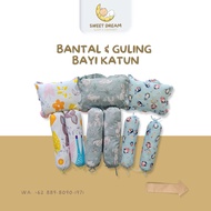 Bantal Guling Bayi / Bantal Guling Balita / Set Bantal Guling Balita