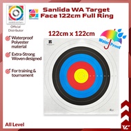 V Club Archery Sanlida WA Target Face - 122cm Full Ring - Extra Strong Waterproof Woven Polyester Ma