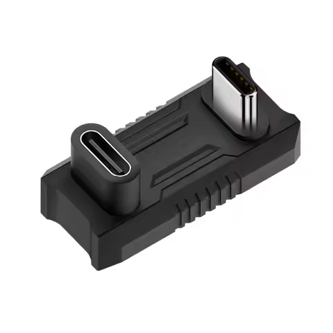 USB-C Male To USB-C Female Adapter USB-C To USB-C Adapter PD140W 8K@60Hz 180 Degree U-shaped for ASU