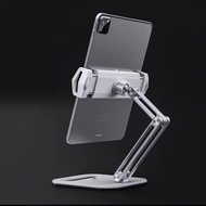 Giá Đỡ Ipad Galaxy Tab P47 Hợp Kim Nhôm Dạng Kẹp Máy Tính Bảng Tablet Xoay 360 Độ Gấp Gọn Để Bàn Cao