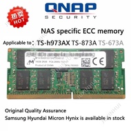 NAS QNAP Memory Module TS-h973AX 873A TS-873A TS-673A 8G 16G 32G DDR4 2666 2666MHz 3200MHz ECC SODIM