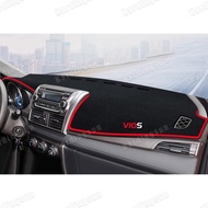 Toyota Vios Car Dashboard Cover,Dashboard Protective Mat,Custom Interior Accessories for 2014 2015 2