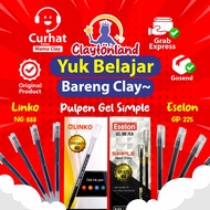 12pcs Simple Echelon GP-225 Linko NG-888 BN-01 Gel Pens Bonnex / 1pack Office Gel Ballpoint Pens