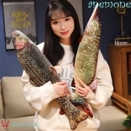 ANEMONE Simulation Fish Plush Pillow, Perch Grouper Cartoon Fish Plush Toy, Fish Stuffed Doll PP Cot