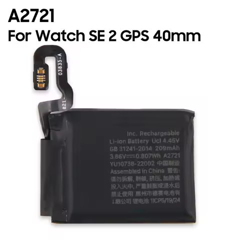 Battery A2277 A2092 A2721 A2181 A2093 For Apple Watch SE Series SE 2 LTE SE 2 GPS 40mm 44mm
