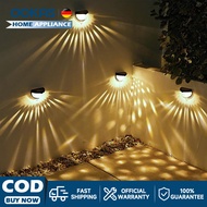 OOKAS Solar Fence Light Outdoor Waterproof Decorative LED Light Garden Step Stair Post Lamp