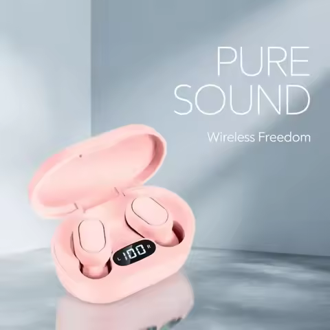 Original E7S Wireless Bluetooth Headset with Mic LED Display Earbuds TWS Earphone Bluetooth Headphon