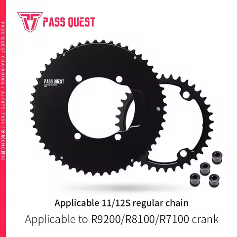 PASS QUEST 110 Bcd 4 Bolt for Shimano 105 R7100 Ultegra R8100 Dura Ace 9200 Aero Road Sprocket 110bc