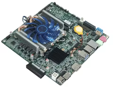 H610/H670 Mini ITX Motherboard QM6100 Support Alder Lake 12th-14th Mini Cpu Core I7 DDR4 128G 2*LAN 