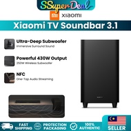 Xiaomi Soundbar 3.1 CH Dolby Audio Wireless Woofer NFC DTS Virtual X Sound 430W Output Cinematic