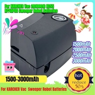 1500-3000mAh Suitable for KARCHER Vac 28100010 KC55 KC55PUS Sweeper Robot Batteries