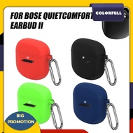 [Colorfull.sg] Silicone Waterproof Headphone Holder Full Cover for Bose QuietComfort Earbuds II