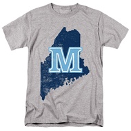 LOGOVISION Official Collegiate Distressed State Shape Short Sleeve Unisex for Men & Women T Shirt Co