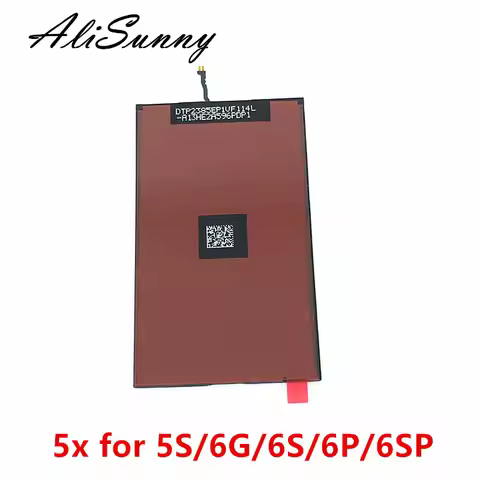 AliSunny 5pcs LCD Backlight for iPhone 6 6S 7 Plus 6Plus 4.7'' 6SP 5S 5 5G Display Back Light Flim (