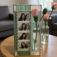 surpriseprice| Vertical Photo Booth Frame Wall Hanging Photo Frame Propagation Frame Hanging Plant H