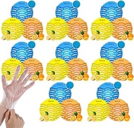 Urinal Screen Deodorizer, Urinal Mats for Men's Bathroom(24 PCS), Wet &amp; Dry Urinal Cakes with Lemon, Orange, and Marine Odor Freshener, Perfect for Toilets of Shopping Malls, Schools,and Others