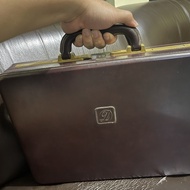 Tas koper kulit vintage lawas jadul kuno president merk dupont