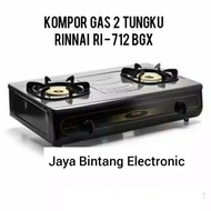 Rinnai Kompor Gas 2 Tungku Jumbo RI - 712 BGX