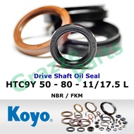 (1pc) KOYO Drive Shaft Driveshaft Oil Seal for Toyota Estima MCR30 3.0 2WD Proton Inspira (50*80*11/