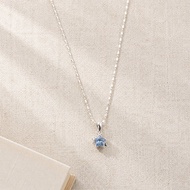 Sea Blue Star Necklace: Sweet Five-Pointed Star Pendant Necklace
