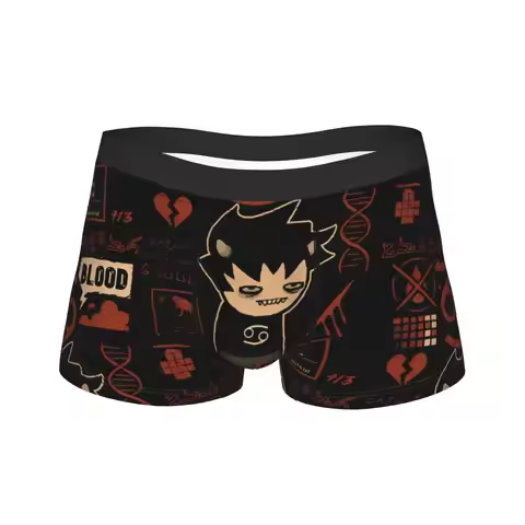 Men Homestucks Karkat Vantas Boxers GagGift Underwear Dave Strider Boxer Briefs