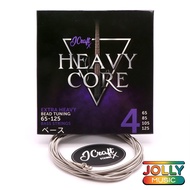 JCraft X Heavy Core DROP Tuning Electric Bass Guitar Strings