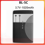 แบตเตอรี่ Nokia 1100 1110 1200 1208 1280 2600 2700 3100 3110 5130 6230 1600 BL-5C✔️✔️💯💯