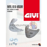 GIVI M11.0/M30.3 D-VISOR STANDARD VISOR CLEAR/TINTED WITH GEAR SET