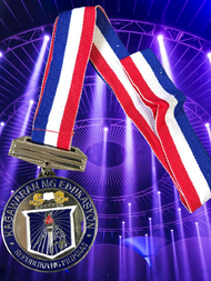50PCS PER ORDER MEDALS KAGAWARAN 6CM SILVER
