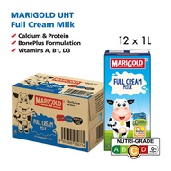 Marigold Full Cream UHT Milk - (12 x 1L) Case