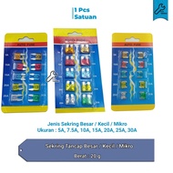 [1 SET] Plug-in Fuse Small Blade Fuse/ Micro Fuse/