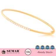 Gelang Emas Sherina List Bangle Gold 10K Semar Nusantara