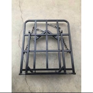 Motorbike cargo bag. cargo rack