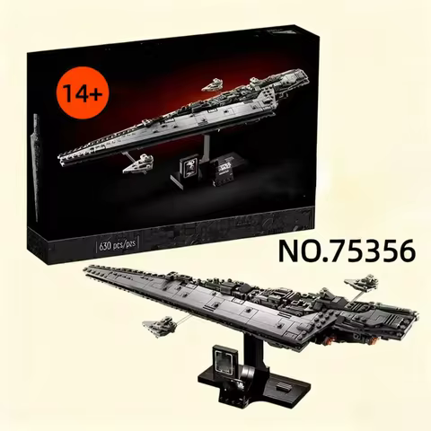2026 NEW IN 630pcs Fit 75356 Executor Super Spaceship Building Blocks Model Assembling Bricks Toys C