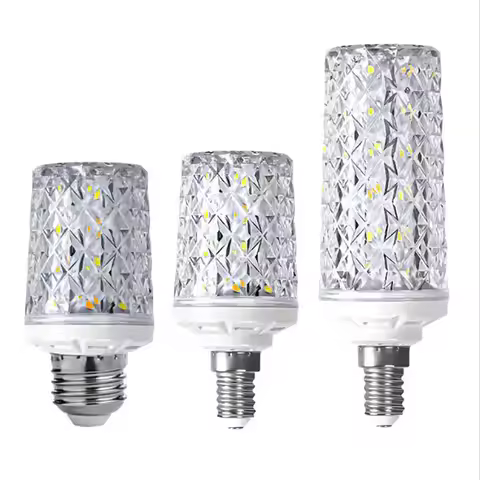 E27 E14 B22 24W 30W 40W 50W LED lamp Corn Bulb AC85-265V No Flicker 5730 SMD LED light / lighting