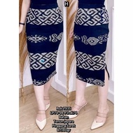 7/8 Woven Span Skirt, Women's Office Work Skirt / KOREAN STYLE Span Skirt