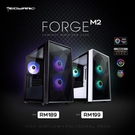 # Tecware Forge M2 TG ARGB MATX Gaming Case # Black / White