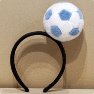 Fuzzy Football Headband Stuffed Ball Football Headband Soft Fuzzy Padded Decorative