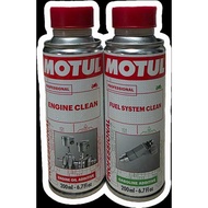 MOTUL PROFESSIONAL GASOLINE & ENGINE OIL ADDITIVES, FUEL SYSTEM & ENGINE CLEAN - MOTORCYCLE