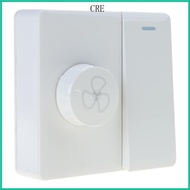 CRE Rotary Speed Govenor Speed Controller 86 Type with Single Switches for Fan