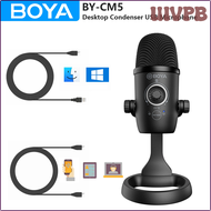 UIVPB BOYA BY-CM5 USB Microphone for Gaming Streaming Condenser Mic for PC Computer Laptop Smartphone Windows Mac Youtube Recording MAPIE