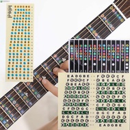 NEEDWAY Guitar Note Sticker Learning Guitar Accessories Frets Note Decal Fingerboard Stickers Electr