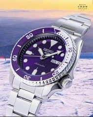 Seiko紫色錶 紫錶 Seiko 5 Sports 精工錶 手錶 限量版SRPM11K1 新加坡速遞空運到港 現貨 即日交收 不用下訂 序號隨機 不設查詢序號  全新 $4500 包順豐運費/大角咀