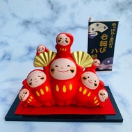 開扇招福達摩-七轉八起-轉運-去水逆-日本吉祥物 開運 招財 送禮