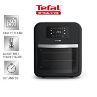 Tefal Easy Fry Healthy Air Fryer Oven &amp; Grill w/7 Accessories 11L 9-in-1 FW5018 – 8 Programmes, 99% Less Fat, Easy Clean